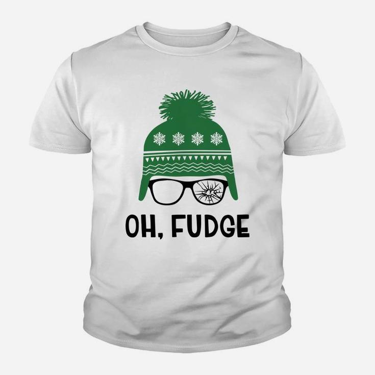 Oh Fudge Funny Christmas Saying, Vintage Xmas Sweatshirt Youth T-shirt