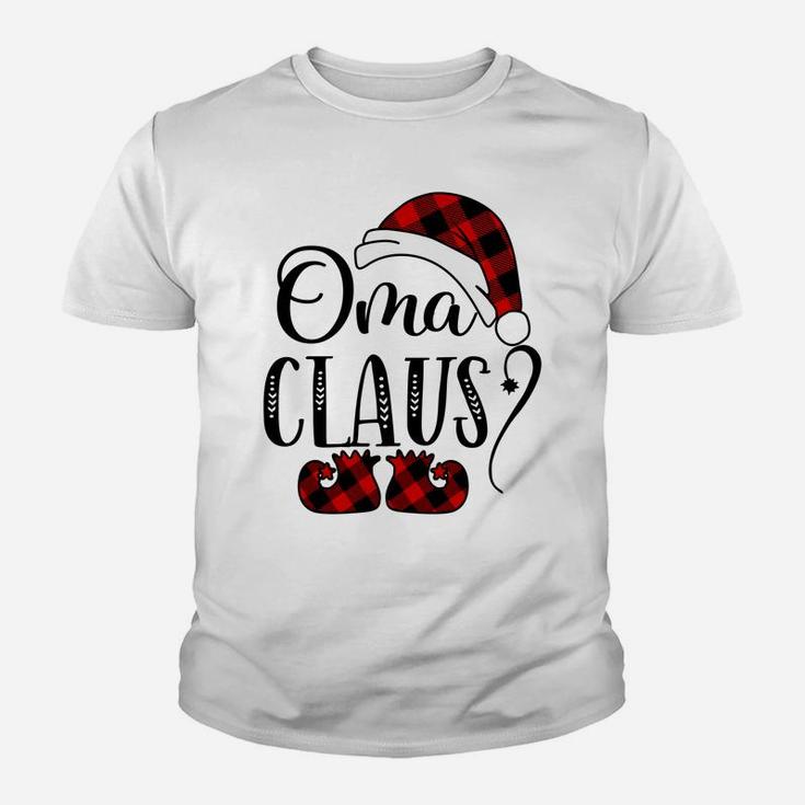 Oma Claus Christmas - Grandma Gift Youth T-shirt