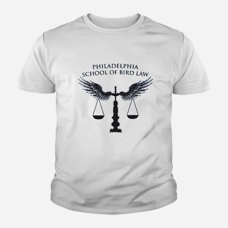Philadelphia School Of Bird Law Youth T-shirt