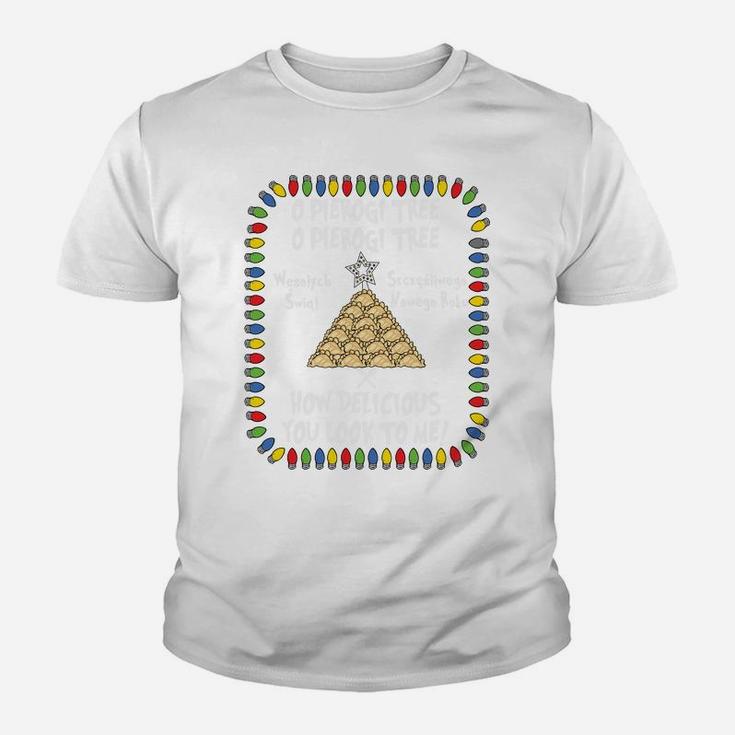 Pierogi Polish Food Christmas Pierogies Maker Gifts Sweatshirt Youth T-shirt