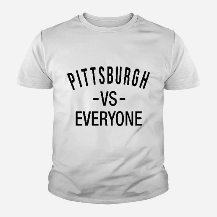 Pittsburgh Vs Everyone Sports Fan Youth T-shirt