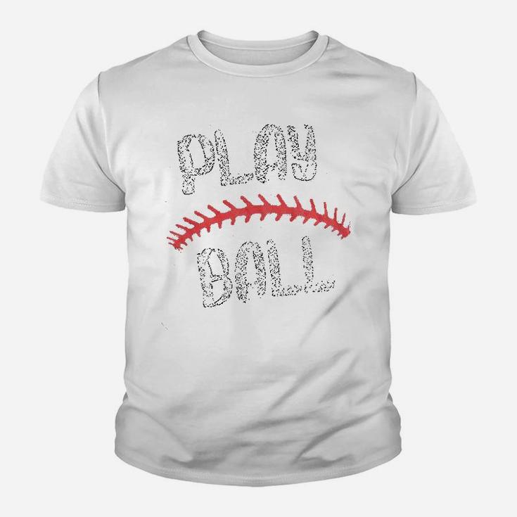 Play Baseball Youth T-shirt