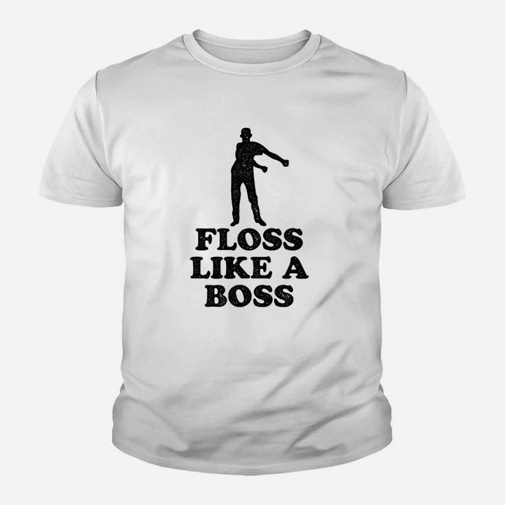 Poster Foundry Floss Like A Boss Dance Silhouette Youth T-shirt