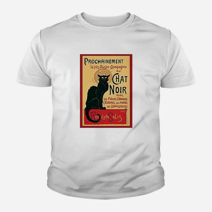 Poster Foundry Le Chat Noir The Black Cat Paris Art Deco Vintage Youth T-shirt