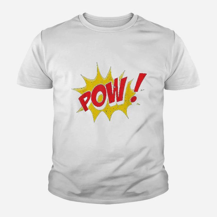 Pow  Comic Book Cartoon Funny Pop Art Youth T-shirt