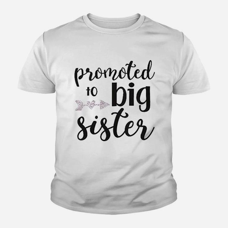 Promoted To Big Sister Youth T-shirt