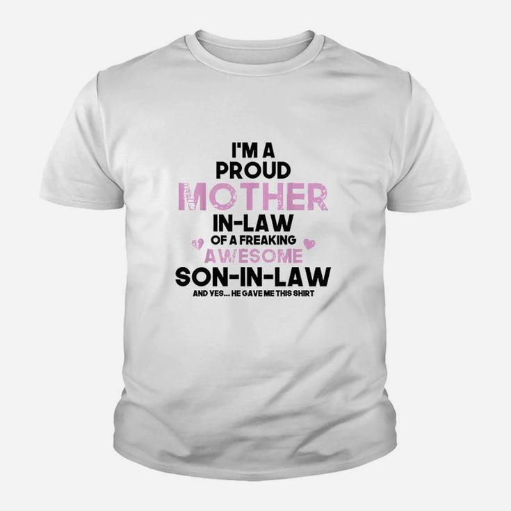 Proud Mum Gift Mothers Day Awesome Youth T-shirt