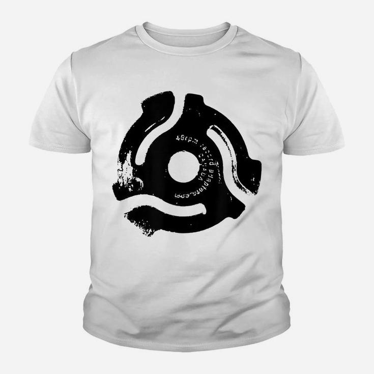 Retro 45 Rpm Record Spacer Youth T-shirt