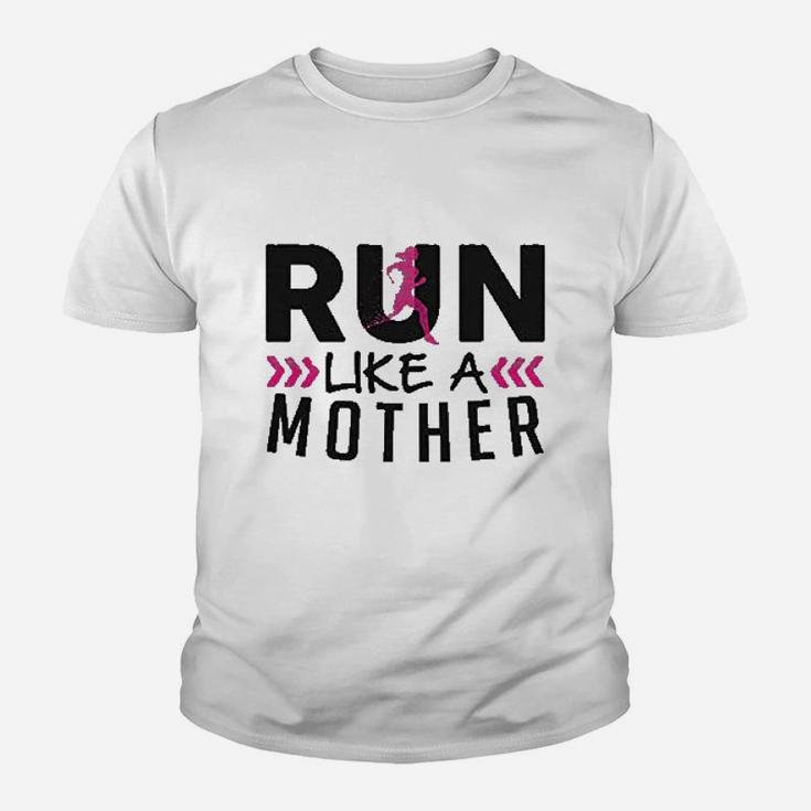 Run Like A Mother Youth T-shirt