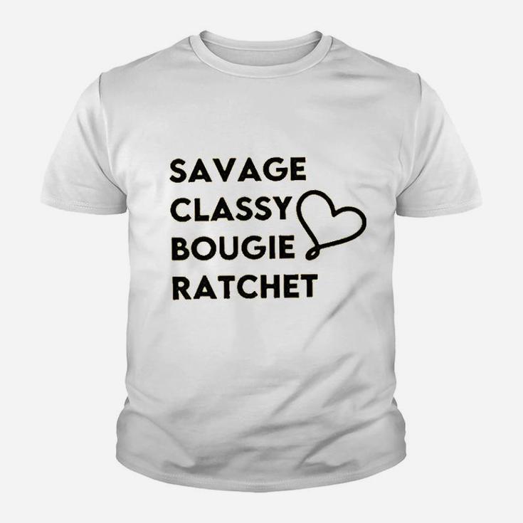 Savage Classy Bougie Ratchet Youth T-shirt