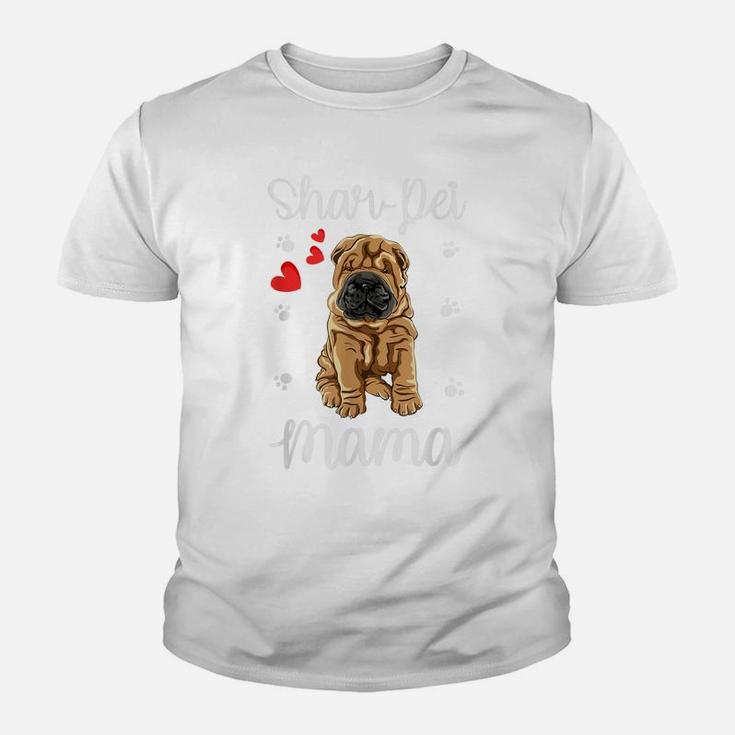 Shar-Pei Mom Cute Puppy Dog Lovers Gifts Youth T-shirt