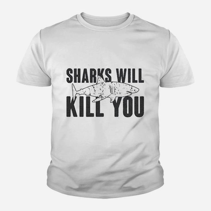 Sharks Animal Lover Youth T-shirt
