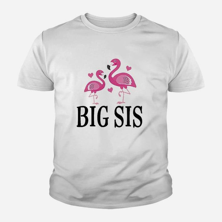Sister Announcement Flamingo Sister Youth T-shirt