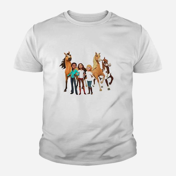 Spirit Riding Free All Character Youth T-shirt