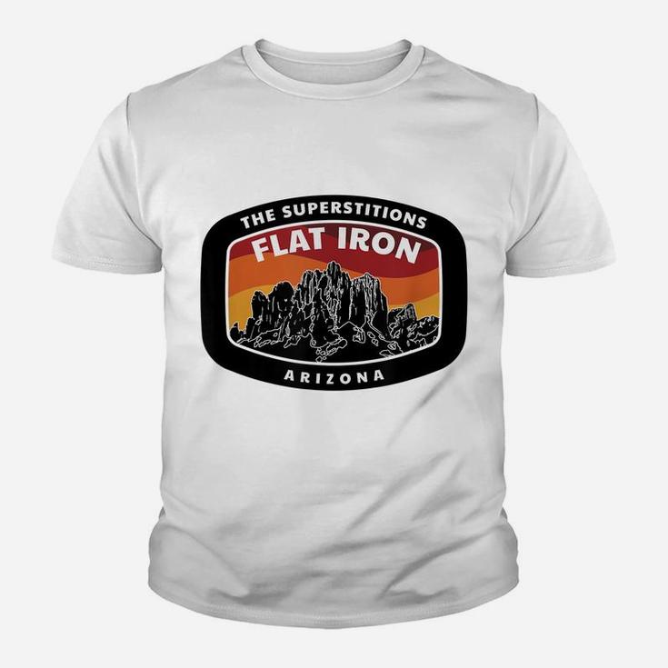 Superstition Flat Iron Arizona Mountain Hiking Youth T-shirt