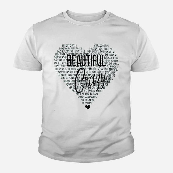 Takeyal Beautiful Crazy Country Music Youth T-shirt
