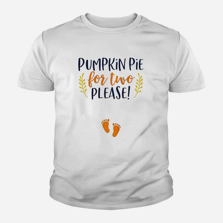 Thanksgiving Announcement Funny Baby Reveal Youth T-shirt