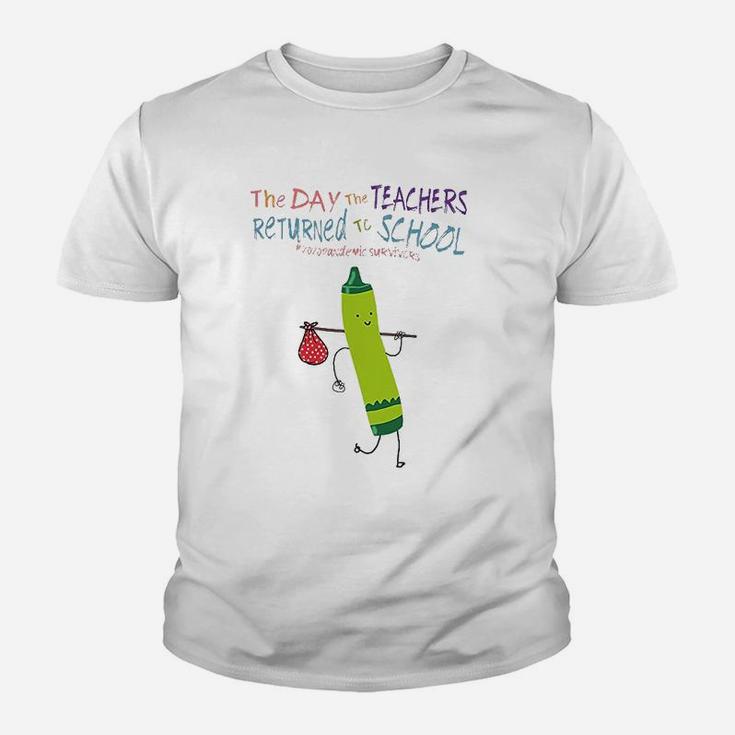 The Day The Teachers Returned To School Youth T-shirt