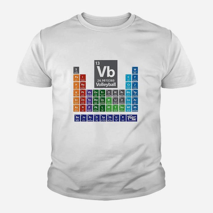 The Periodic Table Of Volleyball Standard Youth T-shirt