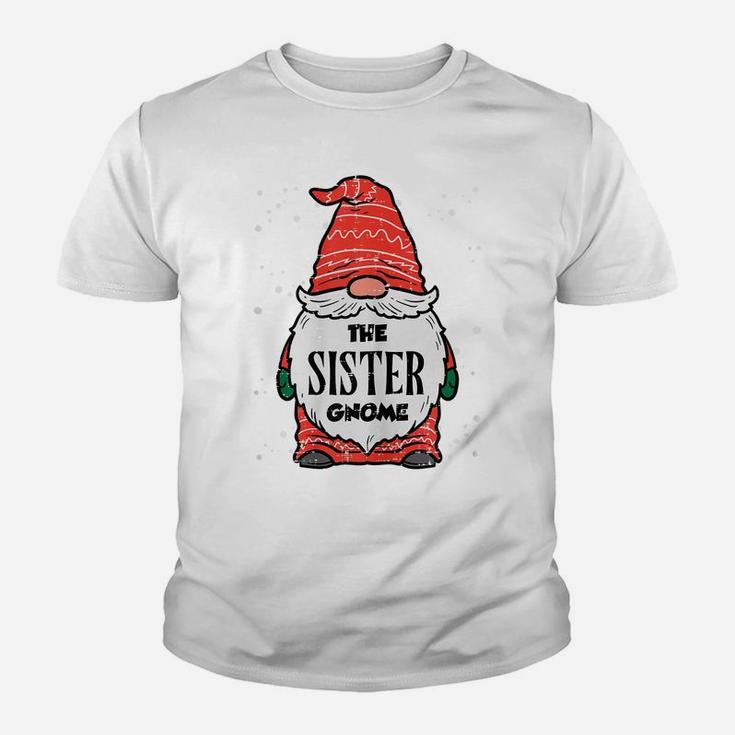 The Sister Gnome Xmas Matching Christmas Pajamas For Family Youth T-shirt