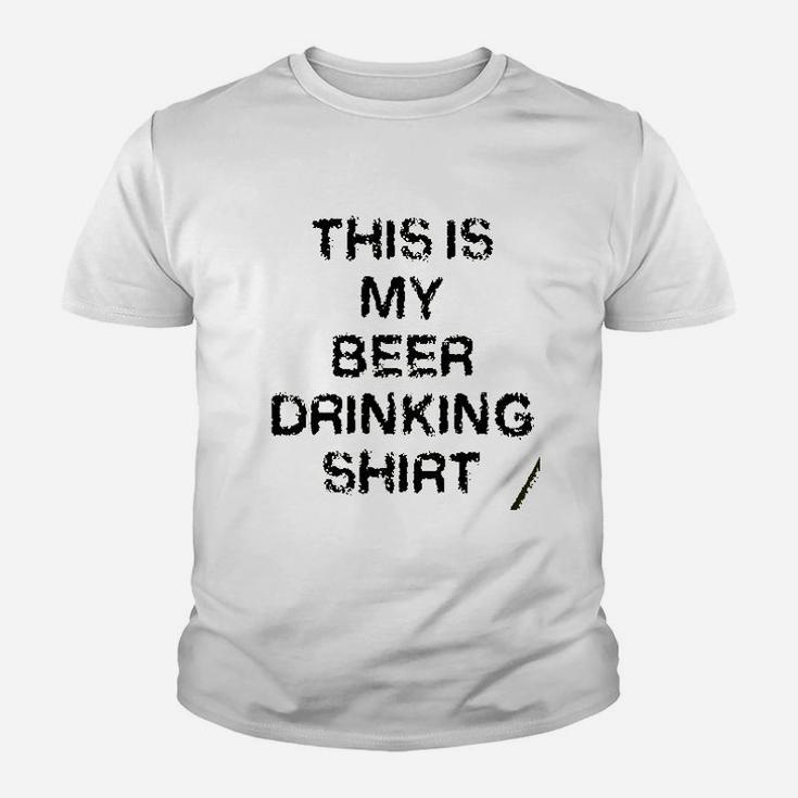 This Is My Beer Drinking Youth T-shirt