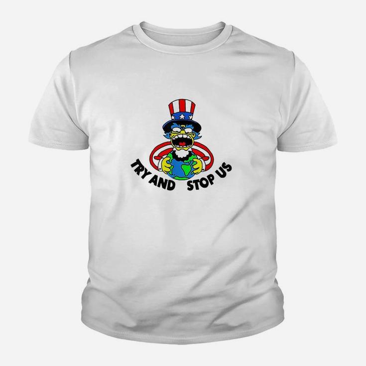 Try And Stop Us Youth T-shirt