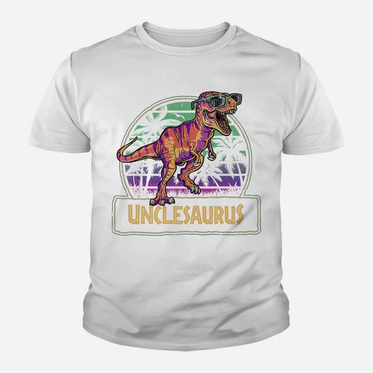 Unclesaurus T Rex Dinosaur Uncle Saurus Family Matching Youth T-shirt