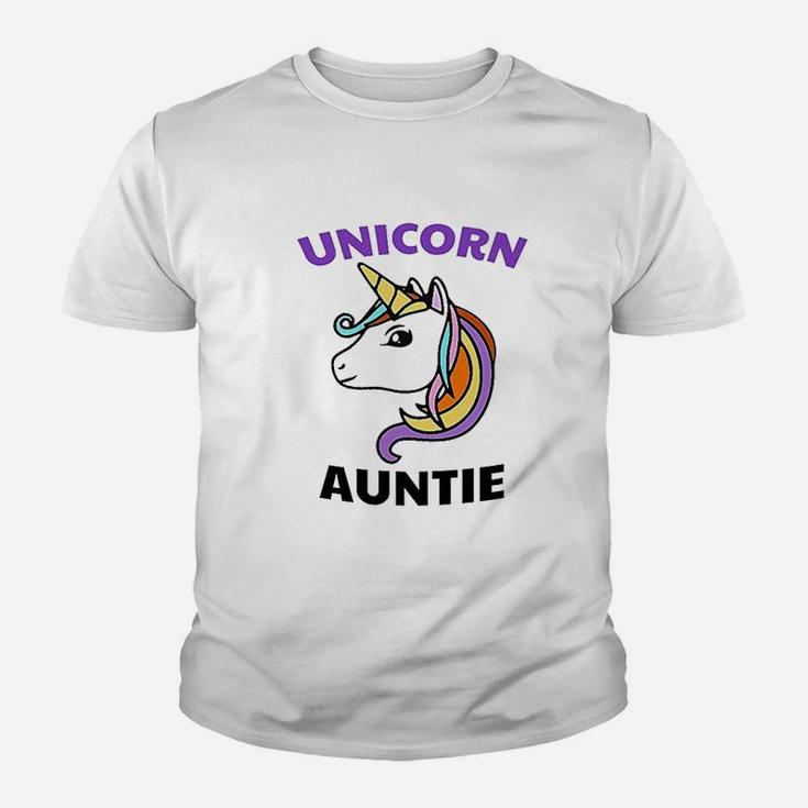 Unicorn Auntie Youth T-shirt