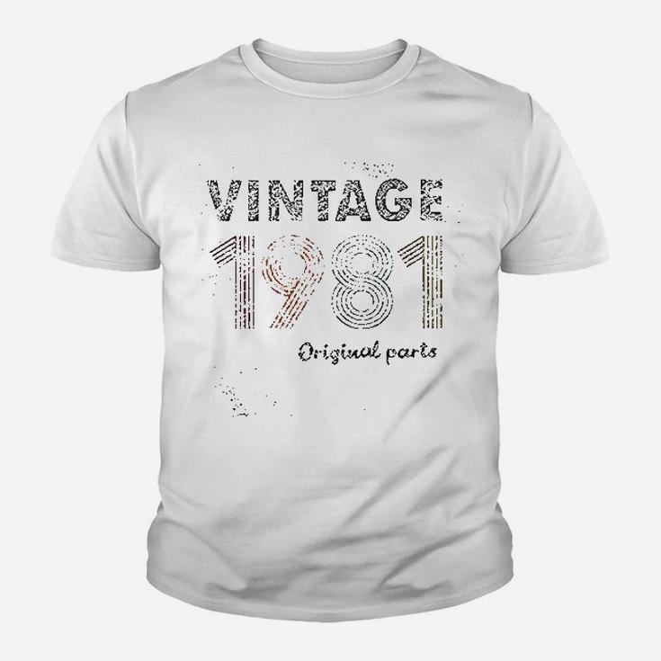 Vintage 1981 Original Parts Youth T-shirt