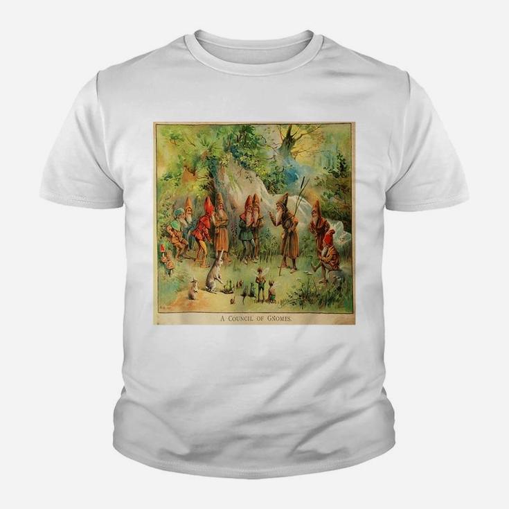 Vintage Council Of Gnomes Funny  Tee Youth T-shirt