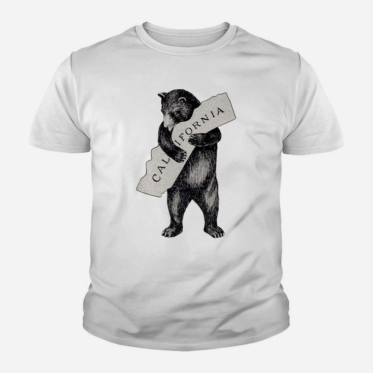 Vintage I Love You California Shirt-Retro Cali Bear Youth T-shirt