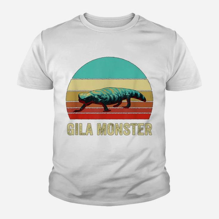 Vintage Retro Style Sunset Gila Monster Youth T-shirt