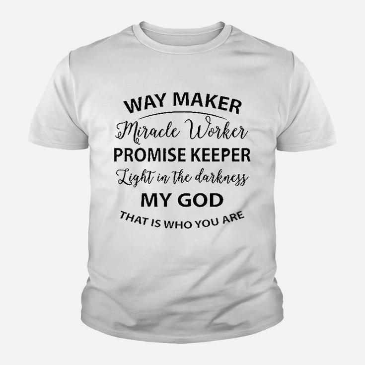 Way Maker Promise Keeper Youth T-shirt