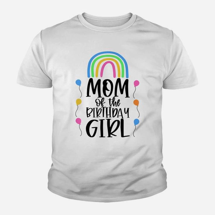 Women Mom Birthday Shirt For Girls Birthday, Mom Daughter Youth T-shirt