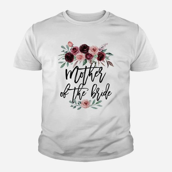 Womens Bridal Shower Wedding Gift For Bride Mom Mother Of The Bride Youth T-shirt