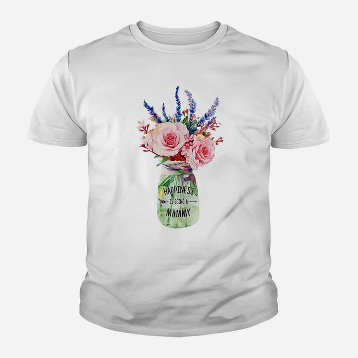 Womens Happiness Is Being A Mammy Shirt For Mother's Day Gifts Youth T-shirt