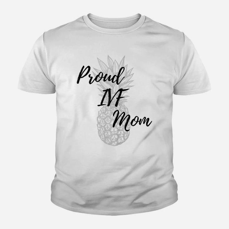 Womens Proud Ivf Mom Youth T-shirt