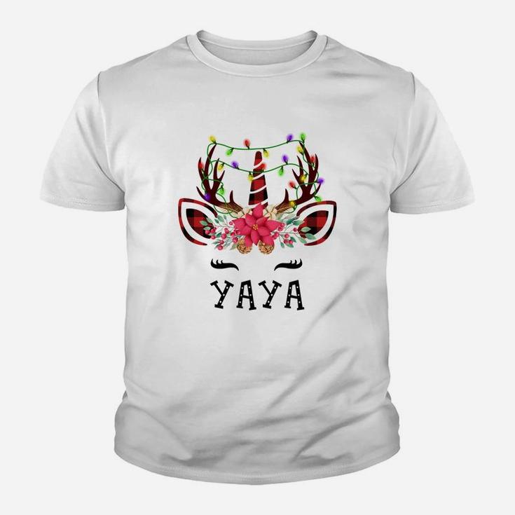 Yaya Reindeer - Christmas Gift For Grandma Sweatshirt Youth T-shirt