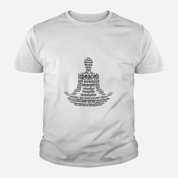 Yoga Meditation Meditation Gifts Yoga Gift Ideas Youth T-shirt
