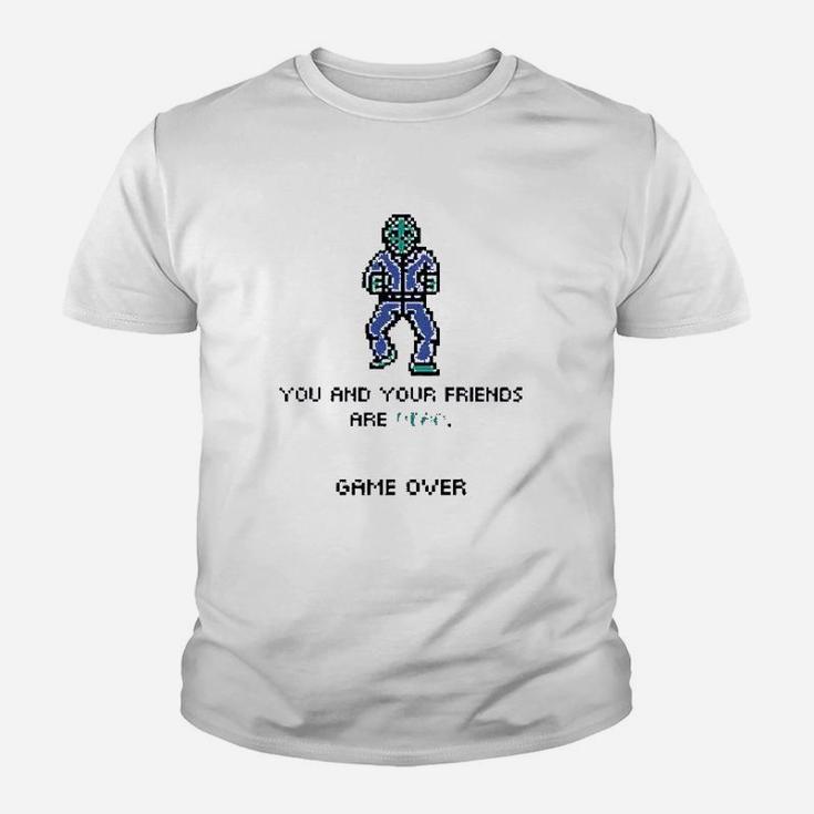 You And Your Friends Game Over Youth T-shirt