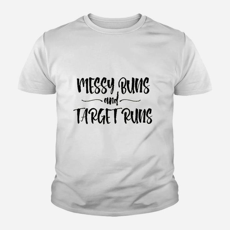 Yourtops Women Messy Buns And Target Runs Youth T-shirt