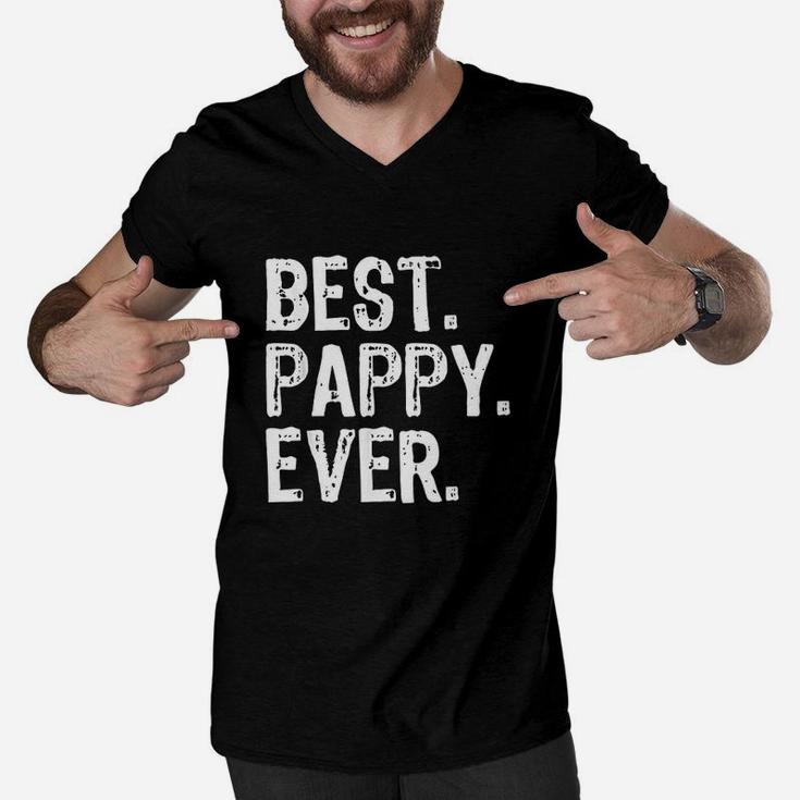 Best Pappy Ever Grandpa Cool Men V-Neck Tshirt