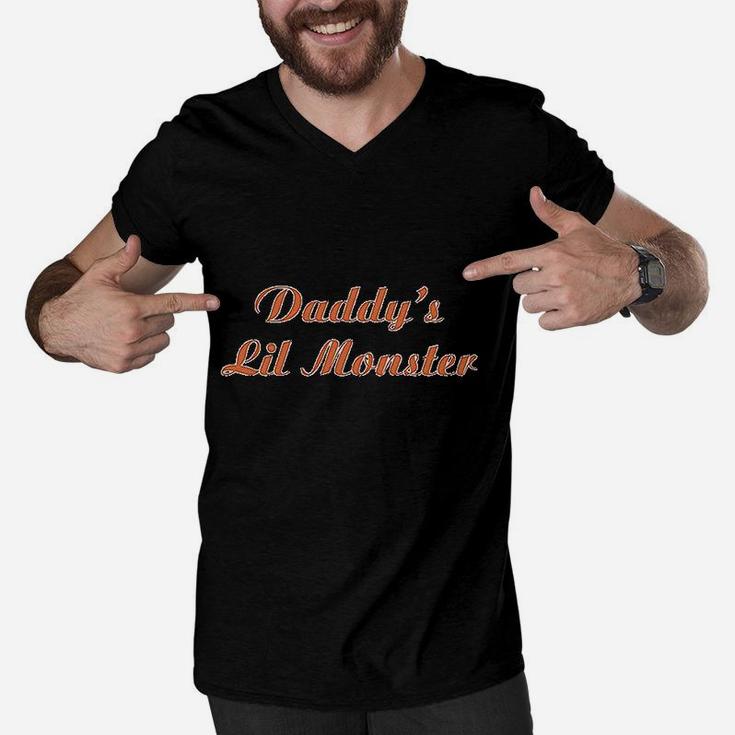 Daddys Lil Monster Men V-Neck Tshirt