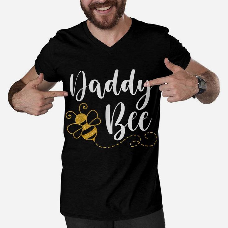 Happy Mother’S Day Daddy Bee Family Matching Cute Funny Men V-Neck Tshirt