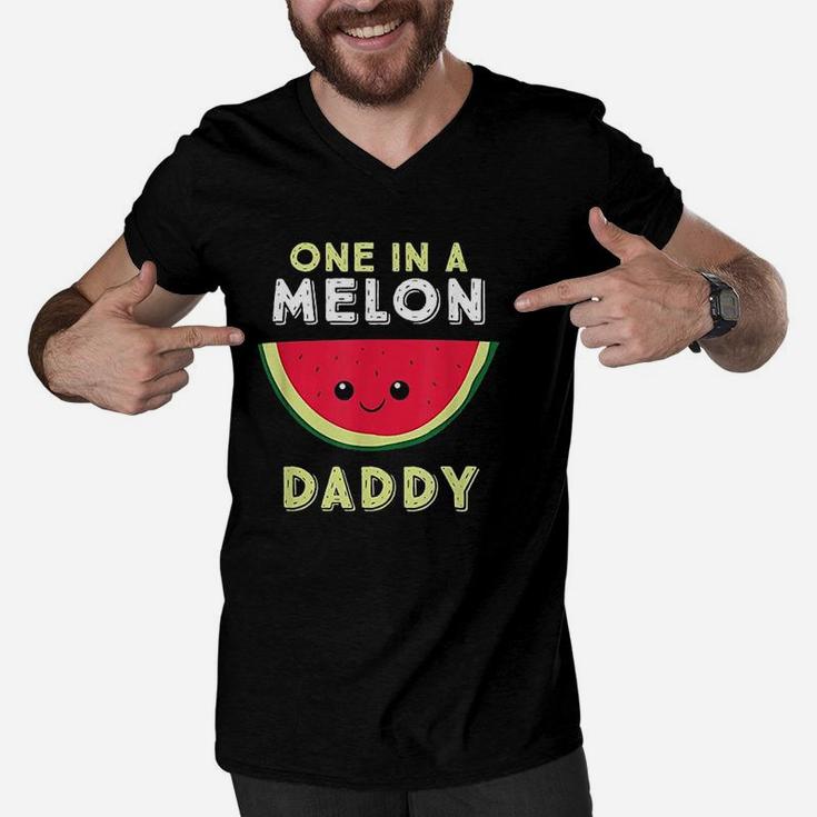 One In A Melon Daddy Men V-Neck Tshirt