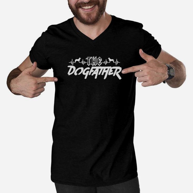 The Dogfather Men V-Neck Tshirt