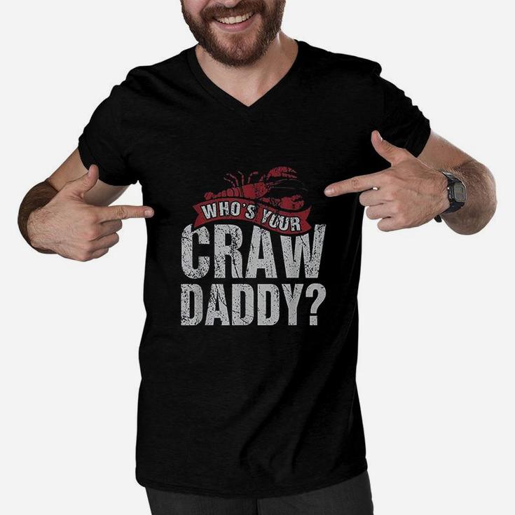 Who's Your Crawdaddy Men V-Neck Tshirt