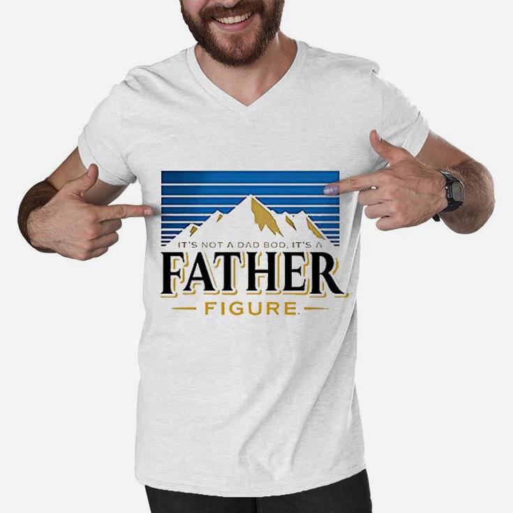 Dad Its Not Dad Bod Father Figure Men V-Neck Tshirt