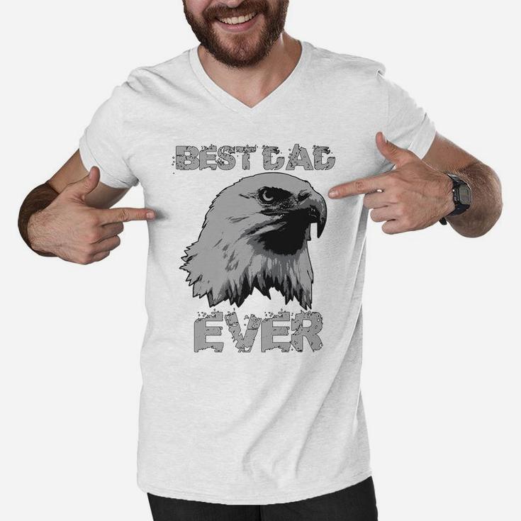 Father's Day Gift - Best Dad Ever Men V-Neck Tshirt