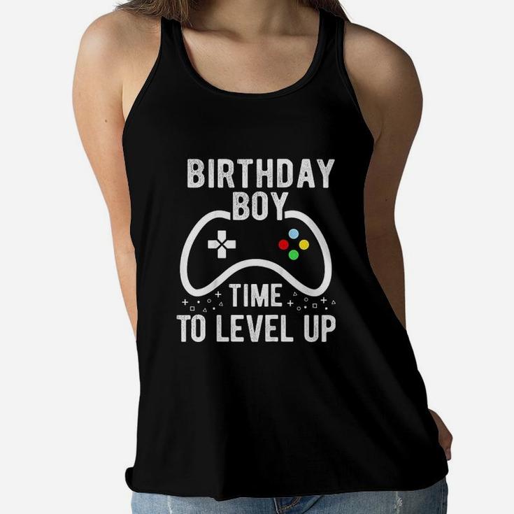 Birthday Boy Video Game Party Women Flowy Tank